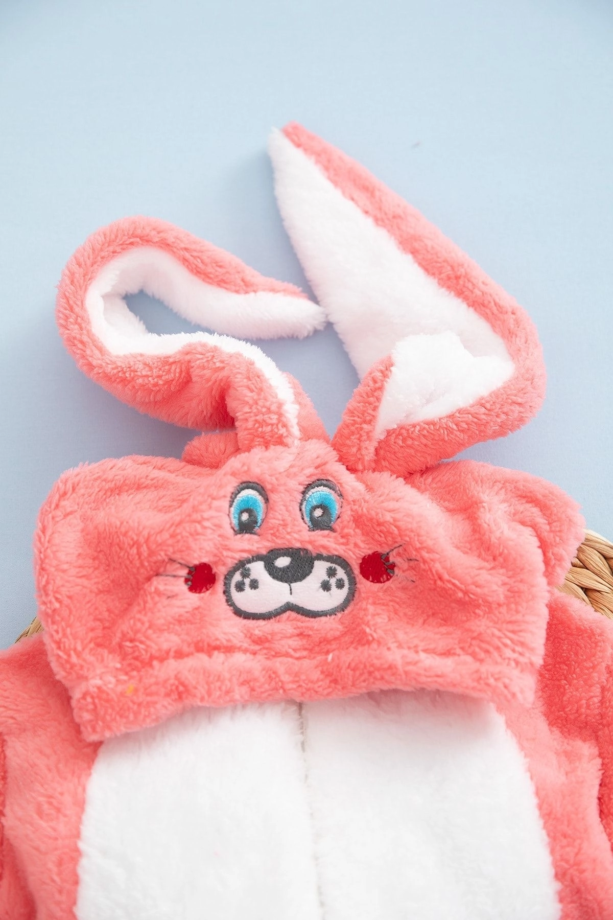 Welsoft%20Unisex%20Fermuarlı%20Peluş%20Kışlık%20Bebek%20Uyku%20Tulumu%20Çocuk%20Tulumu%20ve%20Kostümü%20Tavşan